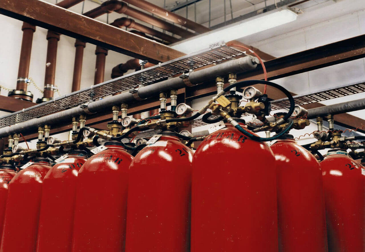  Модули газового пожаротушения